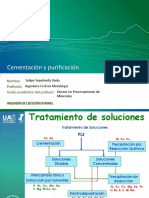 Cementacion y Purificacion