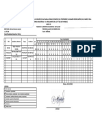 Registro y Control de Asistencia Formato 1