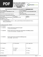 Piccaso City Garden Condominum Project: Shop Drawing Submission For Approval (购物图纸提交批准)