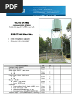 Erection Manual - Tank Stand (Galv Steel) PDF