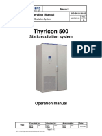 Excitation System - MarunII-Thyricon Operation Manual Full