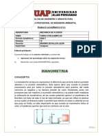 Trabajo 2° Mecanica de Fluidos - 2017131135