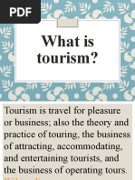 Tourism and Promotion