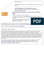 Modelling and Simulation of A Direct Contact Rotary Dryer