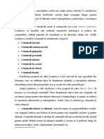 Tipologiile Infractorilor Conspecte Ro