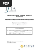 IFIA Petroleum Inspector Certification Programme