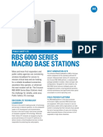 RBS Series Macro Base Stations: Public Safety Lte