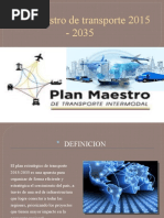 Plan Maestro de Transporte 2015 - 2035