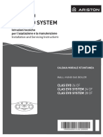 Ariston Clas Evo - Clas Evo System - Installation and Servicing Instructions