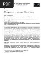 7 Management of Neuropsychiatric Lupus: John G. Hanly