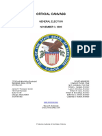 2020 Illinois Final Vote Totals Book