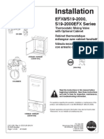 Installation - Thermostatic Mixing Valve EFX8 S19-2000 S19-2000EFX Series - Bradley PDF