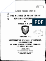 2 Two Methods of Prediction of O Hovering Performance