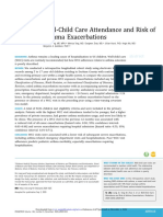 Well-Child Care Attendance and Risk of Asthma Exacerbations