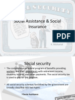 Social Assistance & Social Insurance