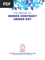 Handbook On Works Contract Under GST