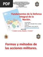 Formas y Médtodos de Las Acciones Militares PDF