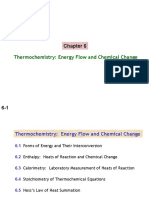 Thermochemistry: Energy Flow and Chemical Change