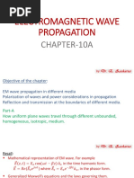 Electromagnetic Wave Propagation: Chapter-10A