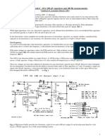 Capacitor Sounds 6 - 10 To 100 Μµf Capacitors And 100 Hz Measurements