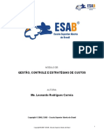 5-Gestão, Controle e Estratégias de Custos PDF