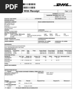 Cartage Advice With Receipt - TB00771068