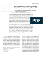 Articulo Opcion A - Alteraciones Cognitivas en Etapas Iniciales de La Esclerosis Múltiple PDF