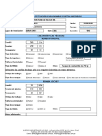 Formato de Requerimiento BCI