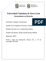 Cuestionario y Casos Prácticos