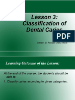 Classification of Dental Caries