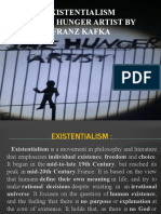 Existentialism in The Hunger Artist by Franz Kafka