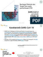 Berbagai Metoda Dan Target Gen Pada Pemeriksaan PCR: Sars-Cov-2 Covid-19