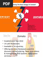 Swiggy Vs Zomato UP