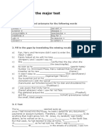 Exercises For The Major Test - Green Line New 4 - Bayern - 8 - Klasse G8