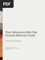 Time Submission Rule Fast Formula Reference Guide: Oracle Fusion Time and Labor