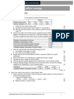 Chapter 19: Lattice Energy: Homework Questions