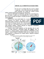 Efectul Magnetic Al Curentului Electric