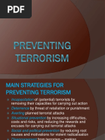 Preventing Terrorism