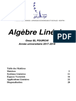 Cours Algèbre Linéaire S2