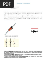 Práctica 13 El Diodo Zener (Regulador de Voltaje)