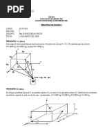 Practica Calificada 1 - Estatica - Seccion 1