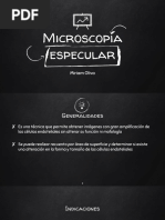 Microscopía Especular PDF