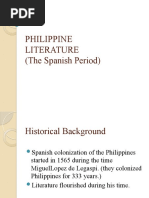 PHILIPPINE History Spanish Period