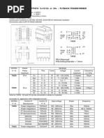 Size E25 - 3 or 1 Outputs: 5+12/12V or 24V - Flyback Transformer