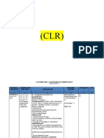 CLR 1planificare - Proiectare