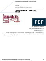 Tipologias Da Pesquisa em Ciências Humanas e Sociais - Sabedoria Política