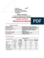 Correction Exam Master 2018