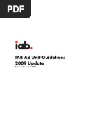 IAB Ad-Unit Guidelines