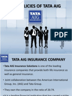 HR Policies of Tata Aig: Vishal Ovhal