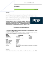 Casos Prácticos de Impuesto A La Renta